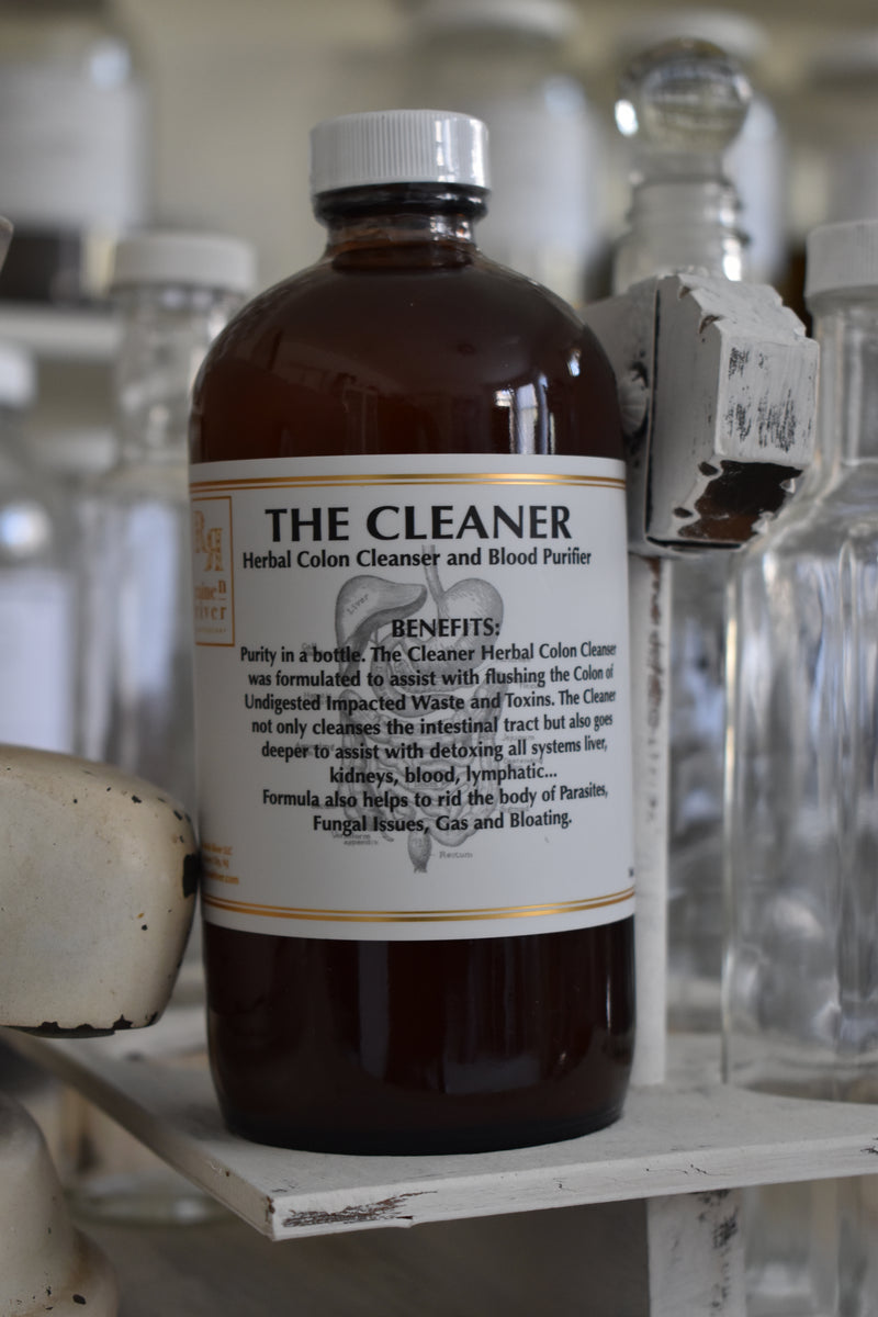 The Cleaner Bitters– Herbal Colon Cleaner and Blood Purifier – Raine n  River Apothecary
