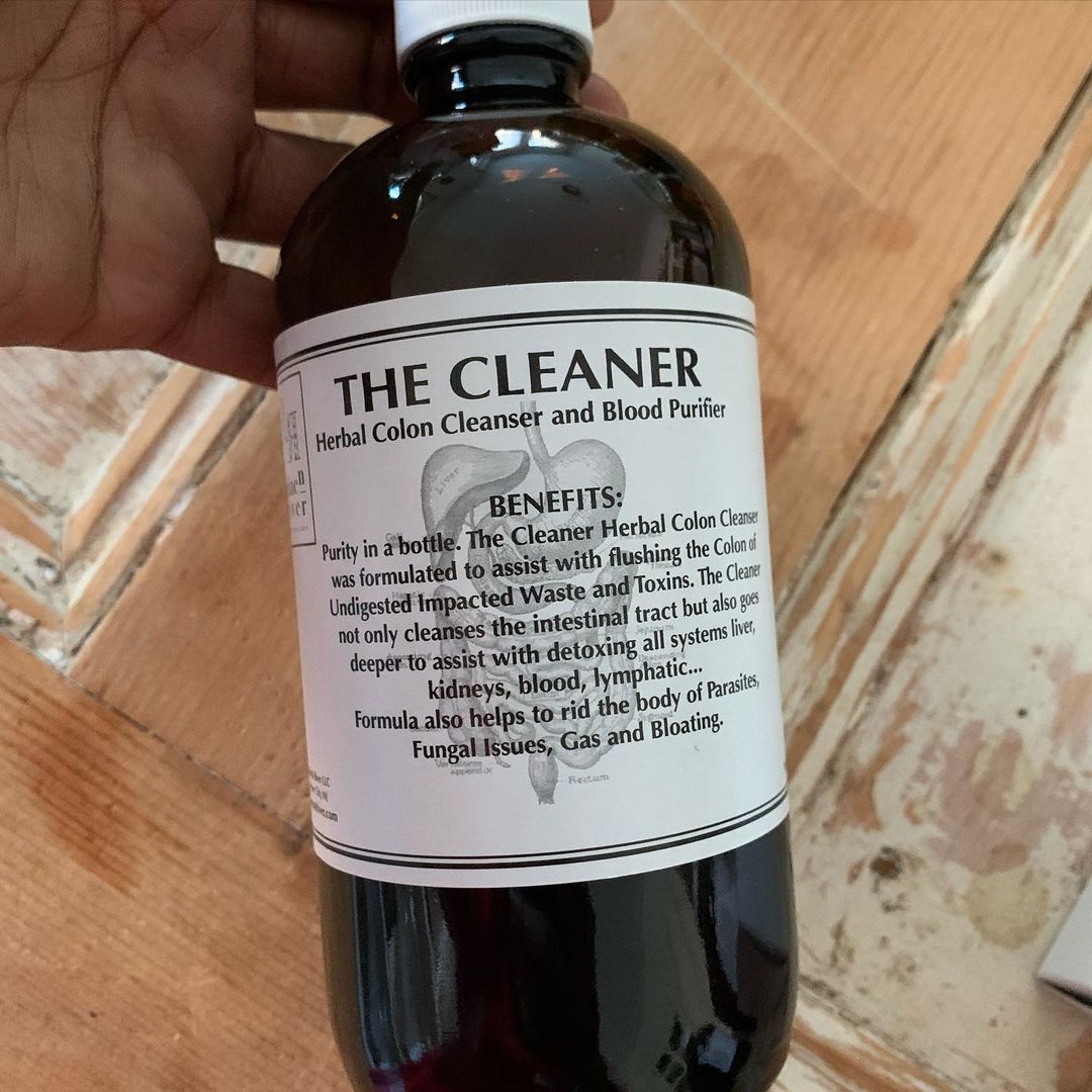 Cleaner Detox bitters & Cleaner Cooling tea Raine n River Apothecary