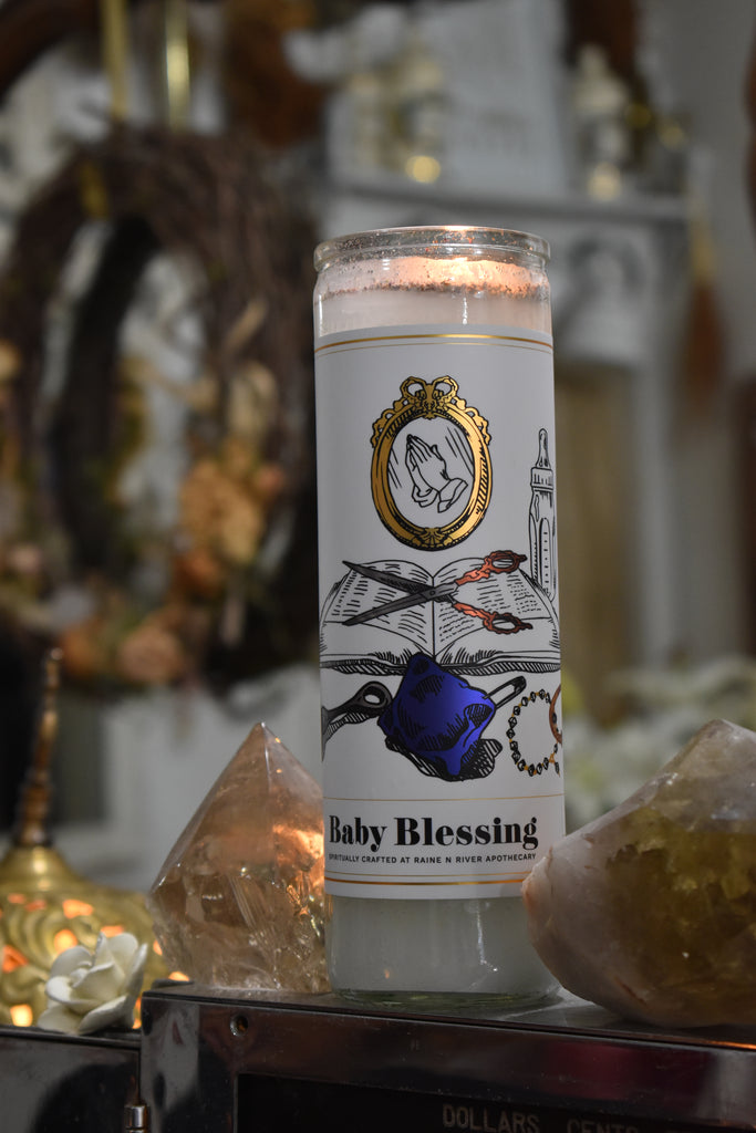 Baby Blessings Candle