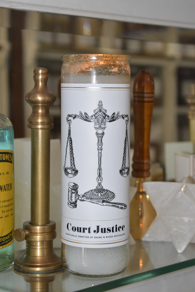 Court Justice Candle