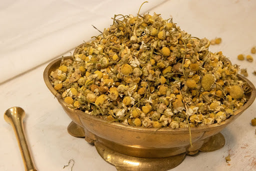 Organic Chamomile Flowers (Matricaria chamomilla)