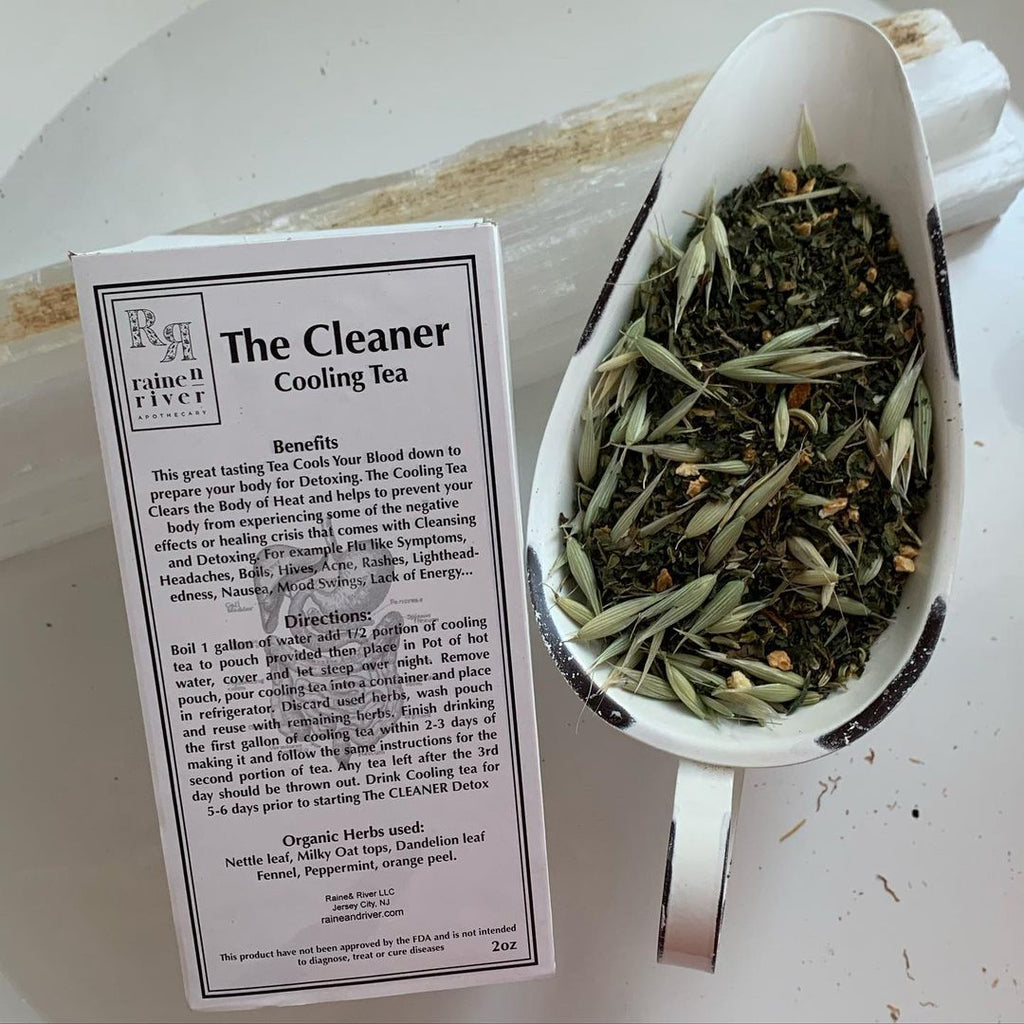 The CLEANER Cooling Tea – Raine n River Apothecary