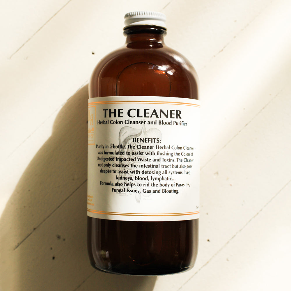 The Cleaner Bitters– Herbal Colon Cleaner and Blood Purifier